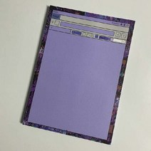 1300K B5 글리치에러사이트 빅메모지, 단품