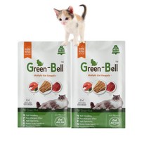 그린벨고양이1kg 고양이설사&사료토 줄여주는사료, 닭, 2000g