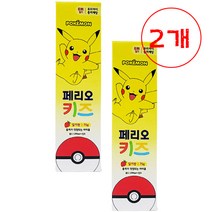 석기스토어 [ 페리오 포켓몬 피카츄 아동치약 75g 딸기향 ] 충치가 걱정되는 아이용, 2개