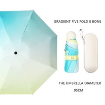 자동 우산 여성 방풍 자외선 차단제 UV 보호 접는 우산 여성 방수 우산