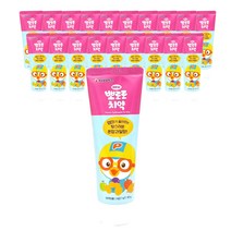 뽀로로 뉴 어린이 치약 혼합과일향, 90g, 20개