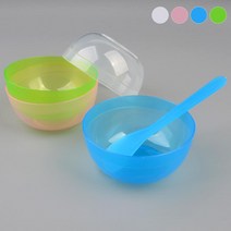 홈케어 고무팩 만들기 용기세트 에스테틱 10개 미용재료 피부미용사 팩용품, 분홍