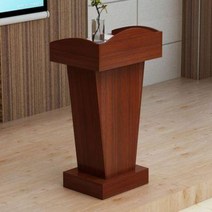 웰컴데스크 강연대 필경대 연설대 강의대 교회 학교 발표 단상, 티크색600x400x1100높이