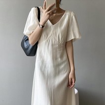 여름 바스락 6월 하객 마린서희수 하늘하늘 롱 원피스 단정한 옐로우 린넨 에이라인 검정색
