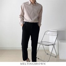 [로즈블로썸] [멜팅브라운] 남자 가을 린넨 셔츠 남성 긴팔셔츠 tr7 (9108968)