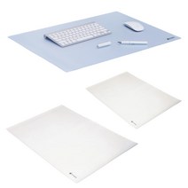 PVC 투명 매트 책상 데스크 보호 깔개 고무판 논슬립 책상보호패드, 2. (대)