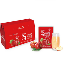 국내산 비타민D 사과즙 매일 아침 어린이용 사과생즙 순수 착즙 생사과즙 아빠 엄마 가족, 30포