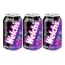 웰치스(제로) 포도 355ml, 12개
