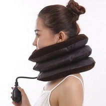 카푸 목이 편한 3층에어목베개 에어목견인기