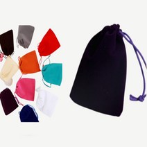 선물 파우치 면 버킷백 더스트백 여행 끈 복주머니 파우치 미니 가방