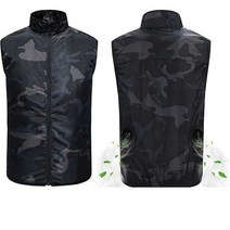 냉풍조끼 선풍기조끼 냉방조끼 남자 여름 usb 팬 냉각 조끼 남자 에어컨 옷 민소매