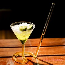 마티니잔 빨대컵 특이한 독특한 칵테일잔 Zuhty 증정, 0