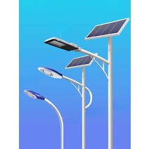 태양광 가로등 에너지 조명 자동 밝기 가로수 캠핑장 태양열, 7m A형 기둥 + 100W 램프 헤드