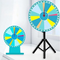 룰렛판 스탠드 대형 돌림판 뽑기 행사용 게임 복불복, 상세 페이지 참고, 50CM 데스크탑