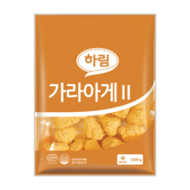 공식 하림 가라아게 1kg 1봉 + 하림 에어프라이어 순살치킨 480g 1봉, 1개