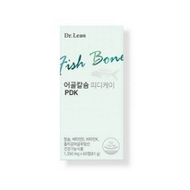 닥터린 어골칼슘 피디케이 PDK 1350mg 60정 청정바다 아일랜드산 비소성칼슘 저온효소분해공법 비타민K D 건조효모 기능성원료 한국인 최적 영양소 뼈 칼슘 흡수 중고령층 노인, 60개, 1박스, 81g