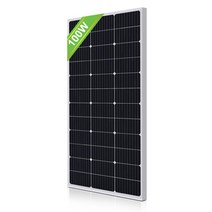 100W 태양광 패널 태양광판널 태양열 발전기 접이식 태양광 충전기 방수 단결정 LYYUAN, 5A, 1개