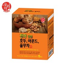 티타임고려 송원 호두 아몬드 율무차15포, 15포