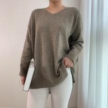 돌체비타 브이넥 여리여리니트