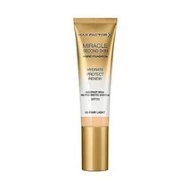 맥스팩터 MaxFactor 미라클 세컨드 스킨 파운데이션 LSF 20. 페어라이트 독일, Fair light, 30ml (1팩)