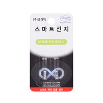 스마트피싱 코어텍 스마트전지 BR311 케미 배터리, 1개