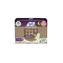 소피 유기농 자연의색 무표백 슈퍼롱 10개 x 4팩 / 생리대 쏘피 100% 흡수체
