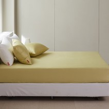 에스데코 60수사틴 순면 매트커버 호텔침구 EK이스턴킹 올리브