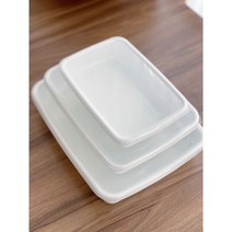 [안젤라스] (창고세일) 노다호로 법랑 직사각 밀폐용기 낮은형 3size, M