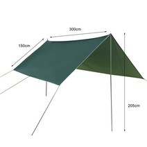 육각쉘터 옥타텐트 헥사곤 패널 car side awning shade 자동차 보호소 그늘 windproof rainproof auto side tent canopy 휴대용 캠핑, 초록, 협력사