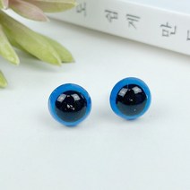 헤세드 NEW) 나사형 컬러 인형눈 마크라메재료 (10개), 블루 10mm