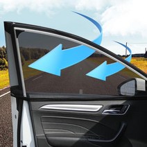 여름 차박 필수품 창문 모기장 쏘렌토 카니발용 전차종가능 캠핑방충망 걸이형 창문커버, 차박방충망, 앞좌석 특대형