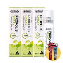 [사은품제공]호주 마더네스트 프로폴리스 마누카꿀 스프레이 30ml 3병세트 PROPOLIS 플로폴리스 면역력 알지알지몰 RZ, 상품수량, 1개