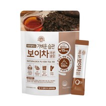 내추럴박스 _ 보이차 추출분말 1.5g x 30포 1개 (1개월분)