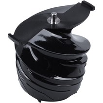 과일 오렌지 착즙기 Juicers 부품 스크류 프로펠러 느린 예비 Hurom HH-SBF11/1100 교체 용, [01] Black