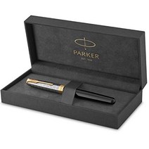 PARKER (파커) 소넷 프리미엄 만년필 F 메탈 & 블랙 GT 21 19784