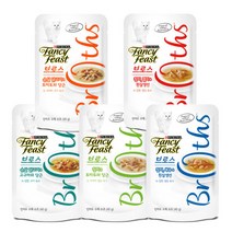 퓨리나 팬시피스트 브로스 40g 고양이간식, 옵션:참치.멸치&흰살생선