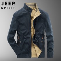 JEEP SPIRIT 남성 재킷 춘추 남성 양면 남성 칼라 재킷 재킷 0660-X+사은품 증정