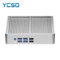 YCSD 미니 PC 인텔 코어 i74500U i5 4200U 셀러론 2955 팬리스 승 10 프로 8USB HTPC TV 박스 와이파이 마이크로 컴퓨터 4K HDMI-compati, [01] 4GB RAM 128GB SSD, [03] Core i3 5005U