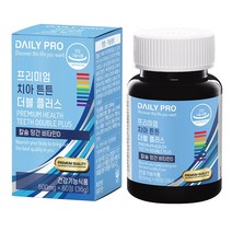 데일리프로 프리미엄 치아 튼튼 더블 플러스, 60정, 1개