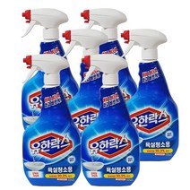 유한락스 욕실용 살균 세정제, 600ml, 6개입