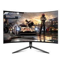 컴퓨터 모니터 PC 인터넷강의 32인치 2K 144Hz 대형, 32인치 커브드 1080P 75HZ  블랙