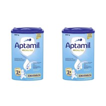 Aptamil 압타밀 프로누트라 킨더밀쉬 2+ 분유 24개월 이후 800g 2팩 독일 분유