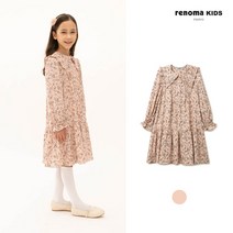 레노마키즈 NC13 카라 꽃 프린트 원피스 R2231O602