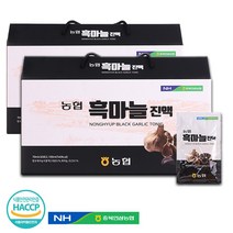 1+1 농협 흑마늘 진액 70ml X 60포 국산발효 흑마늘추출액, 1박스, 30포