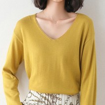 [최저가]데일리 기본 브이넥 긴팔티 10color
