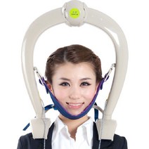 전기 목 마사지기 및 펄스 백 원적외선 가열 도구 6 모드 전원 제어 자궁 경부 도구 건강 관리 휴식 기계 긴 머리 경추 견인 장치 가정용 교정기 척추 곡률 교정 척추증 들것, A.작동하기 쉬운 경추 견인 장치에는 목 버팀대가 함께