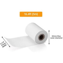 영수증용지 감열지 10 Pcs 모바일 58mm 30mm 미니 감열식 프린터 금전 등록기 POS 영수증 용지 롤