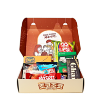 스낵24 맛있는 초코간식 가득 초코보물상자 세트 초코조코, 9종, 1세트