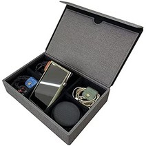 일본직발송 2. MITER CASE MITER 운반 케이스 DAP + EARPHONE 이어폰 수납 CARRYING CASE COVER FOR DIG, One Size, 6 이어폰 수납-Black