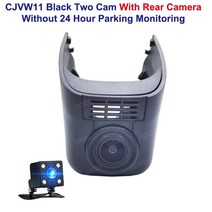 블랙박스 차량용 트럭 미니 외장형 가성비 Wifi 대시 캠 자동차 DVR 레코더 폭스 바겐 Passat Tiguan Toura, 03 Black  Two Cam_03 64G